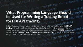 Forex Trading API