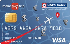 HDFC Forex Cashback Card
