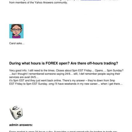 The Forex Trading Hour